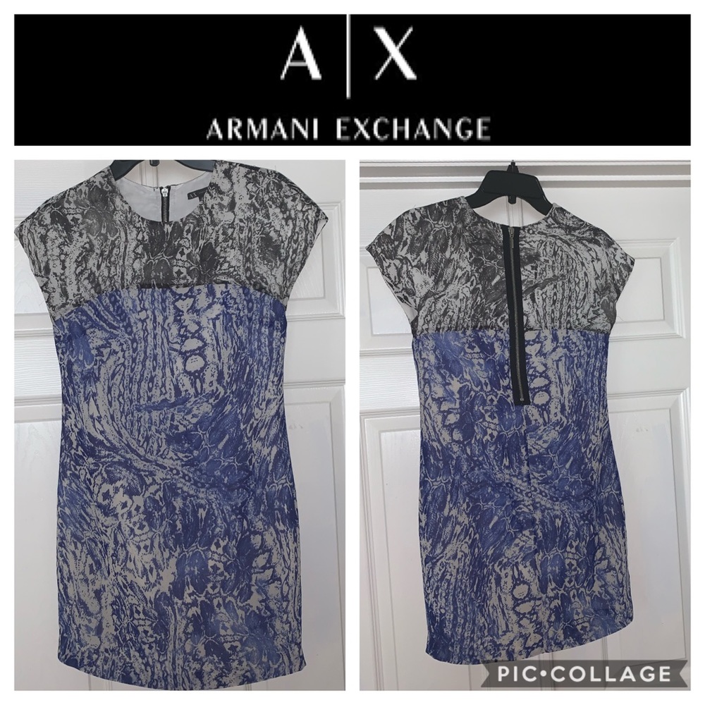 ARMANI EXCHANGE ANIMAL PRINT DEESS